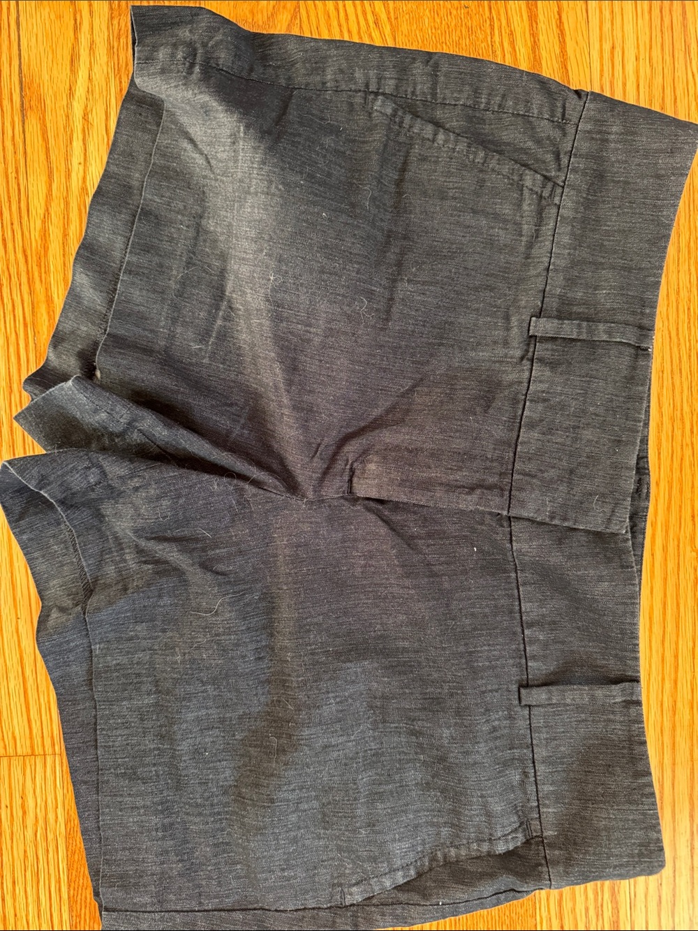 Anne Taylor Rivera Dark Gray Dress Shorts